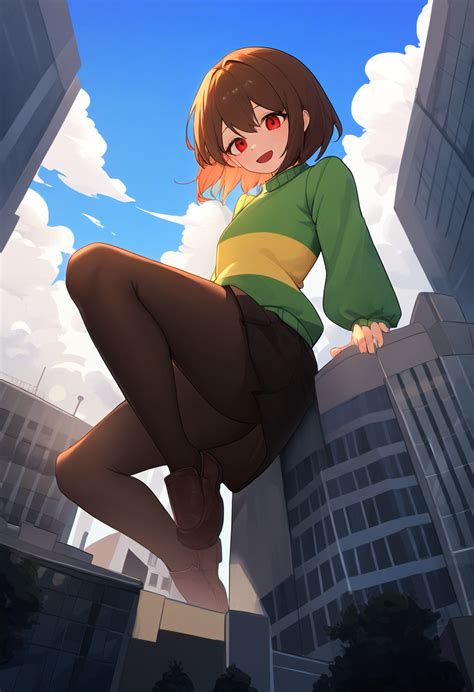 undertale giantess|Undertale Growth / Shrink: Chara's footprint .